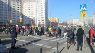 17 marca odbył się protest na ulicy Umińskiego