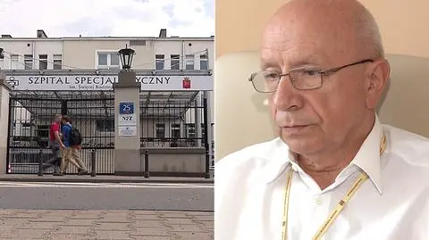 Kontrola w szpitalu prof. Chazana. "Wnioski w przyszłym tygodniu"
