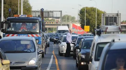 Poniedziałek bez tunelu Wisłostrady