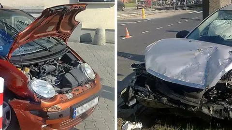 Dwie osoby ranne na Popiełuszki