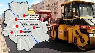 Ulice do remontu na wiosnę