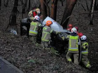 Poważny wypadek w Zielonce