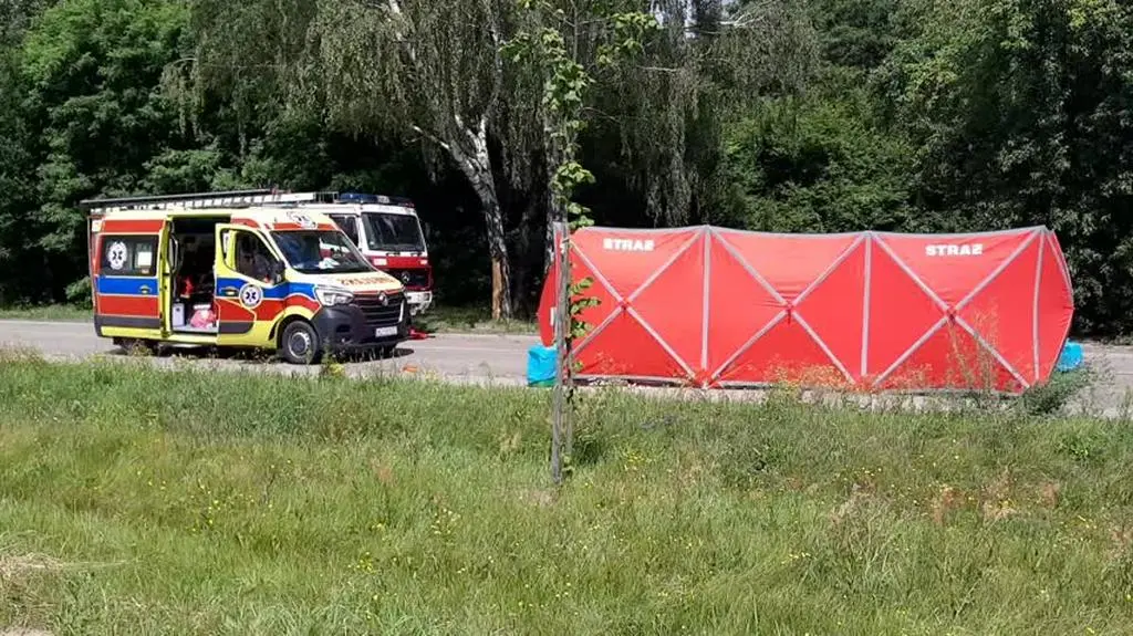 Śmiertelny wypadek w Zaborówku