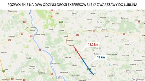 Lublin coraz bliżej Warszawy. Jest zgoda na kolejne odcinki S17