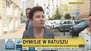 Prezydent Warszawy tłumaczy swoje decyzje