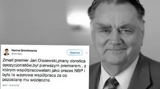 Gronkiewicz-Waltz o Olszewskim