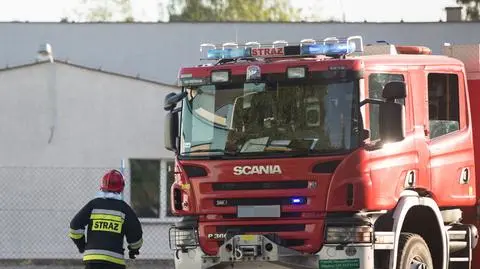 Pożar foodtrucka na dożynkach, dwie kobiety poparzone 