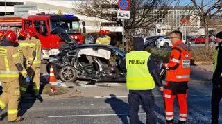 Zderzenie w alei Wilanowskiej
