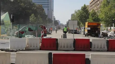 Ulice nad metrem otworzą za tydzień. Tramwaj na Targowej opóźniony