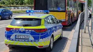 Zderzenie z udziałem autobusu miejskiego 