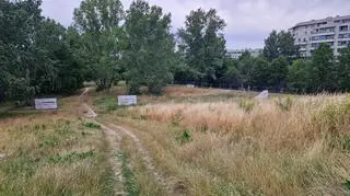 Na części terenu "Psiej Górki" pojawiło się ogrodzenie