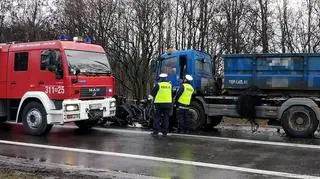 Śmiertelny wypadek na Bielanach