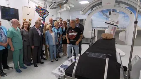 Otwarcie pracowni angiografu w CZD