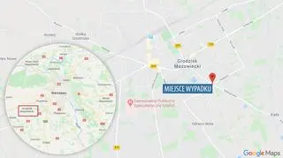 Do wypadku doszło w Grodzisku Mazowieckim 