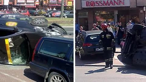 Przewóz osób na boku.  Jana Pawła II w korku