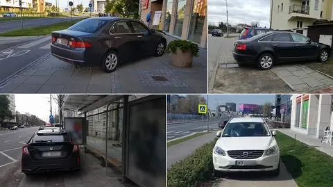 Parkowanie na chodnikach. Zjawisko masowe, kary sporadyczne