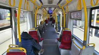 Pustki w tramwajach
