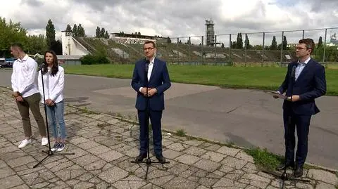 Zrujnowany stadion znów tematem kampanii. Morawiecki: symbol nieudolności Trzaskowskiego