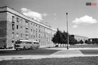 Ulica Żeromskiego - widok w stronę Podczaszyńskiego