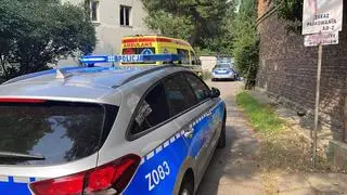 Interwencja policji na Rybnickiej