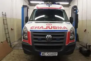 MPO naprawi ambulans do przewożenia chorych noworodków z Ukrainy