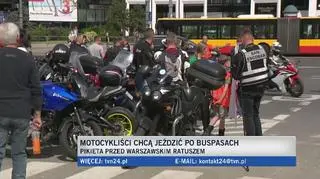 Pikieta motocyklistów