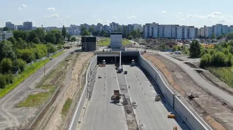 Drogowcy przekładają zaplanowane na weekend prace w rejonie tunelu POW