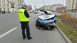 Zderzenie z udziałem osobowego ambulansu