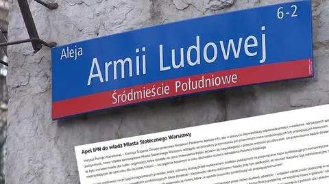 IPN apeluje do władz Warszawy, by nie przywracały "symboli zniewolenia"
