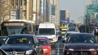 Protest rolników na placu Zawiszy