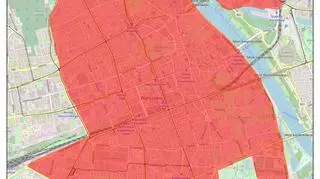 Obecne granice strefy płatnego parkowania