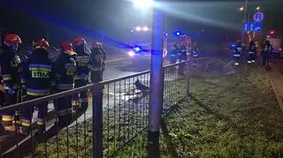 Wypadek w alei Wilanowskiej