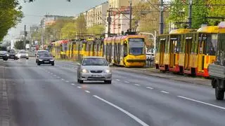 Tramwaj wypadł z szyn