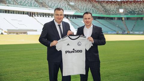 Legia Warszawa przywitała Czesława Michniewicza