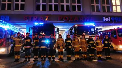 Zawyły strażackie syreny. Minuta dla druhów z Czernikowa
