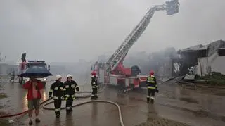 Pożar wybuchł wcześnie rano