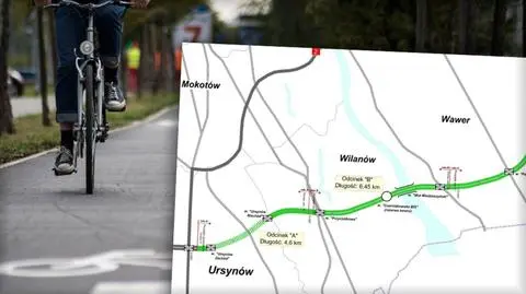 Będzie droga rowerowa na całej Południowej Obwodnicy Warszawy