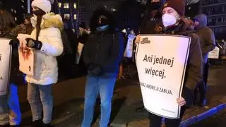 Protest przed Sejmem