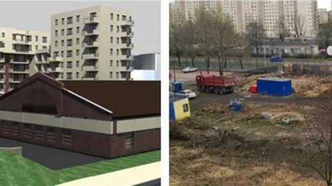 Na miejscu parowozowni powstaje... stylizowany market