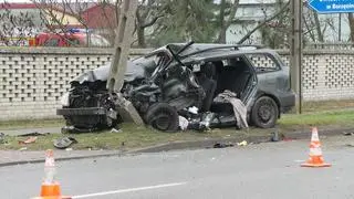 Wypadek w Borzęcinie Dużym