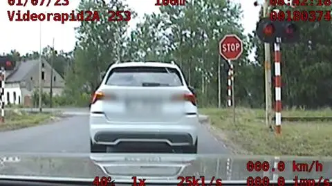 Wjechała na czerwonym