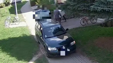 Ukradł lodówkę z klatki schodowej. Po łup podjechał autem, po chodniku