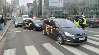 Protest taksówkarzy