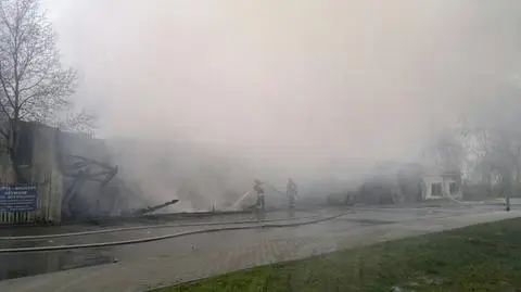 Pożar na Marywilskiej 44
