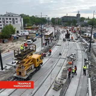 Budowa linii tramwajowej na dolnym Mokotowie