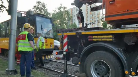 Awaria składu, tramwaje stały do Wiatracznej