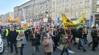 Protest przeciwko budowie linii 400kV