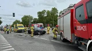 Zderzyły się dwa samochody 