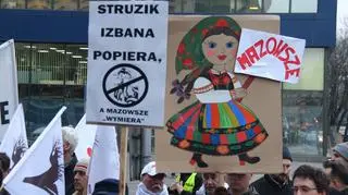 Protest Mazowsza