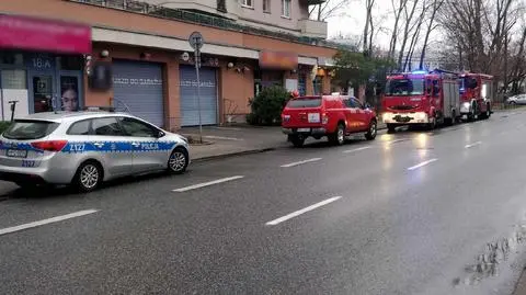 Pożar w mieszkaniu na Żytniej